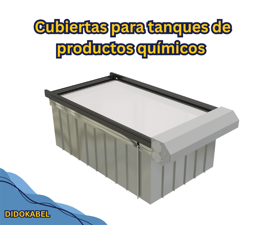 Cubiertas para tanques de productos químicos