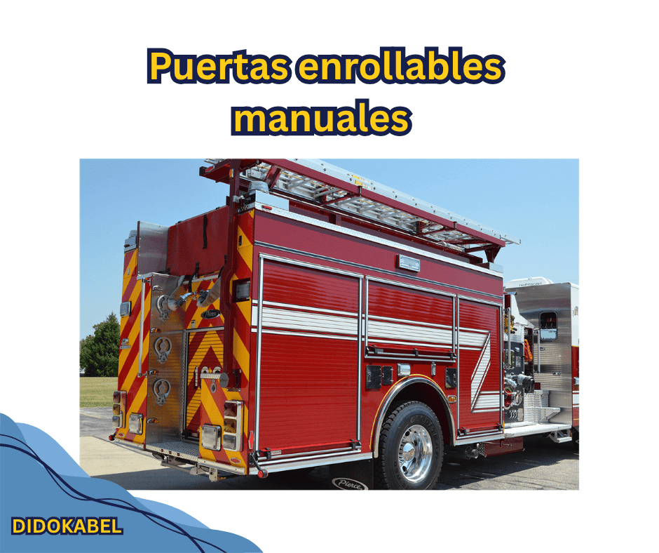 Puertas enrollables manuales