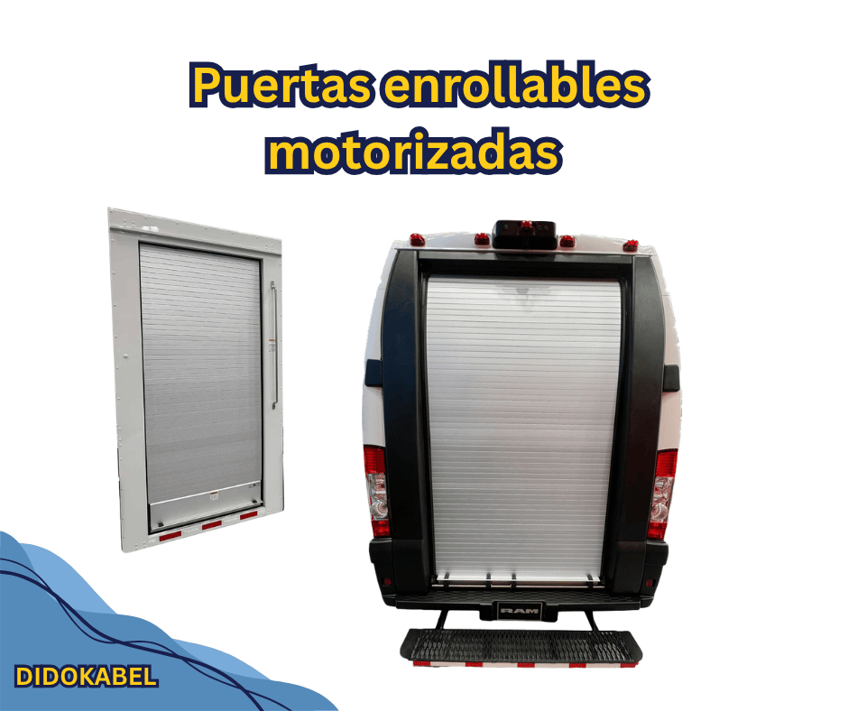 Puertas enrollables motorizadas